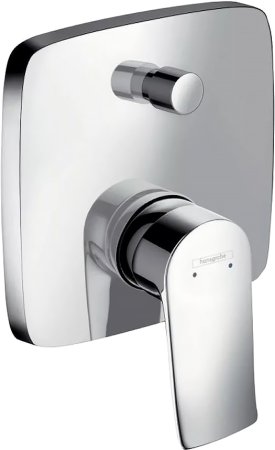 Смеситель Hansgrohe Metris 31454000 для ванны с душем 