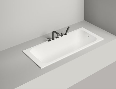 Ванна из искусственного камня Salini Orlanda Kit 160х70 102125M Белая матовая 