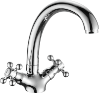 Смеситель для кухни FASHUN A4219, хром