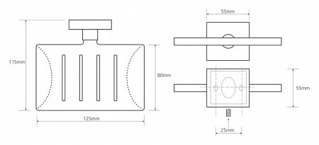 Мыльница Bemeta Beta 132208082 