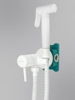Гигиенический душ со смесителем ALMAes Benito AL-859-06 Белый