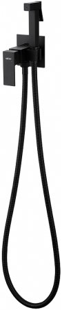 Гигиенический душ со смесителем Abber Daheim AF8226B Черный матовый 