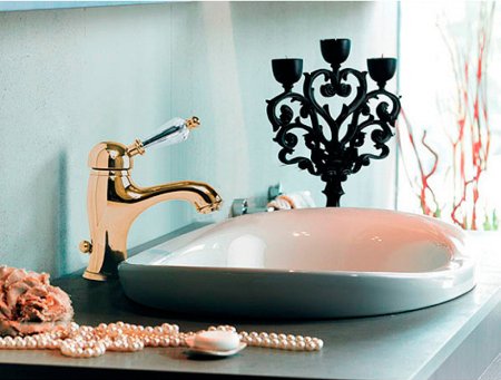 Смеситель Cezares Vintage VINTAGE-LSM1-03/24-Sw для раковины 