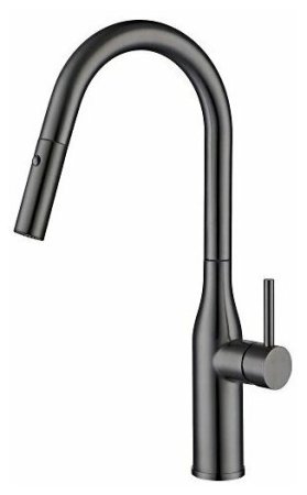 Смеситель для кухонной мойки Gappo G4398-41 оружейная сталь 