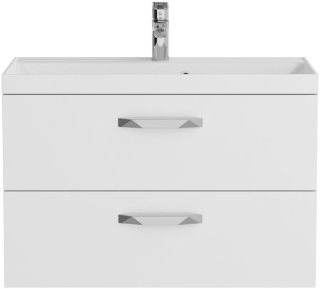 Тумба с раковиной BelBagno AURORA-800-2C-SO-BL 