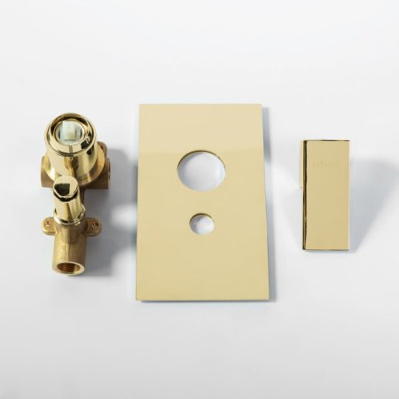 Смеситель Cezares Unika VDIM-03/24 С ВНУТРЕННЕЙ ЧАСТЬЮ, для душа, золото 