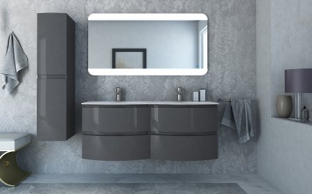 Зеркало Cezares 45006 c LED-подсветкой touch system 136х70 