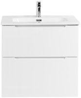 Тумба с раковиной BelBagno ETNA-H60-600-2C-SO-BL-P Bianco Lucido