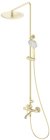 Душевая система WONZON & WOGHAND, Брашированное золото (WW-88047073-BG) 