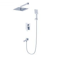 Душевая система встраиваемая WONZON & WOGHAND, Хром (WW-88087068-CR)