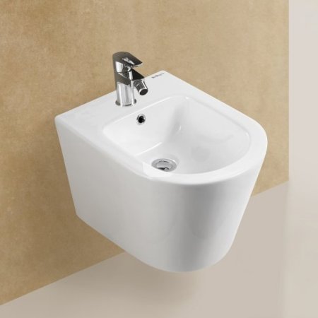 Биде BelBagno Flay-R BB053BH подвесное Белое 