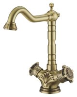 Смеситель для кухонной мойки Zorg Antic A 3003K-BR