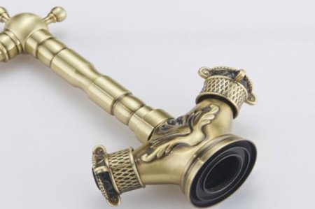 Смеситель для кухонной мойки Zorg Antic A 3003K-BR 