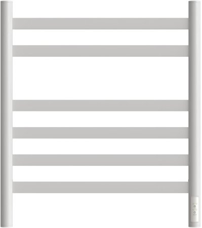 Полотенцесушитель электрический Point Селена PN16856W П6 500x600, диммер справа, белый 
