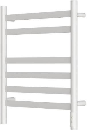 Полотенцесушитель электрический Point Селена PN16856W П6 500x600, диммер справа, белый 