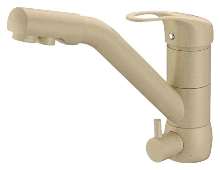 Смеситель для кухонной мойки Zorg Clean Water ZR 400 KF-12 шампань 