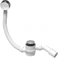 Слив-перелив для ванны McAlpine MRB12 52 мм. хром