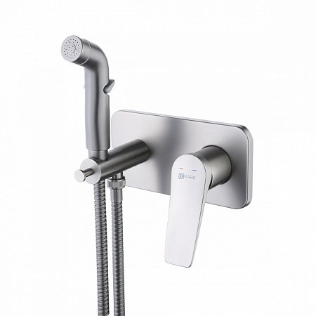 Смеситель Lemark Bronx LM3720GM для биде, графит 
