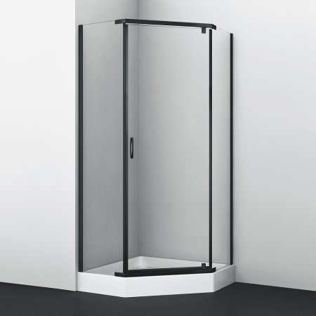 Душевой уголок WasserKRAFT Wiese 84P38 100х100х200, прозрачное стекло 