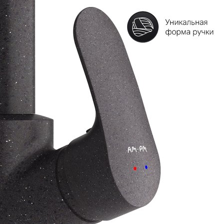 Смеситель для кухни AM.PM Like F8007722 Черный 