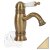 Смеситель Migliore Oxford 19173 для раковины золото 