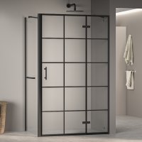 Душевой уголок RGW PA-77-1B R (PA-07B R + Z-060-2B + держатель O-204B) 1200x1000