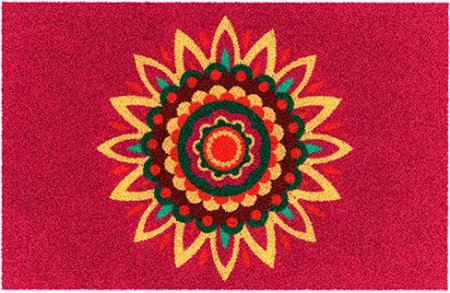 Коврик WasserKRAFT Isen BM-4002 цветной 