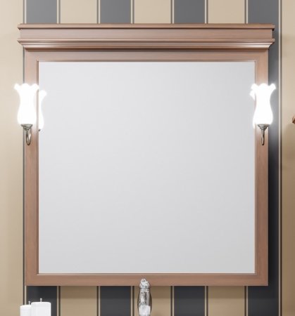 Зеркало Opadiris Борджи 85 Z0000012701 Светлый орех 