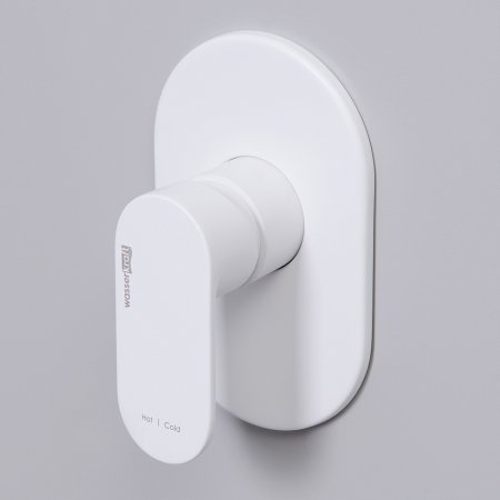 Смеситель WasserKRAFT Mindel 8551 с внутренней частью, для душа белый 