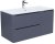 Тумба с умывальником, подвесная, 100 см, темно-серый, Edifice, IDDIS подходит умыв. 0101000i28 (EDI10D0i95K) 