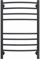 Электрический полотенцесушитель Terminus Классик П8 500х800 4670078527608 Черный матовый