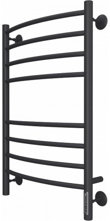 Электрический полотенцесушитель Terminus Классик П8 500х800 4670078527608 Черный матовый 