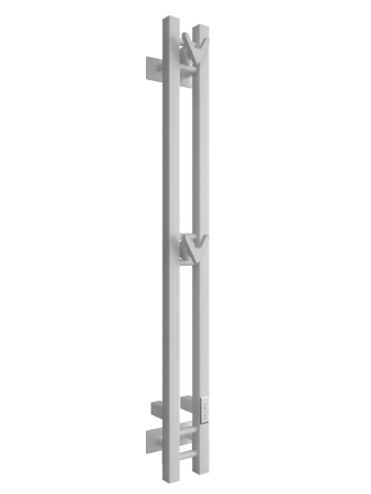 Полотенцесушитель электрический Двин X plaza neo 140 см. белый 