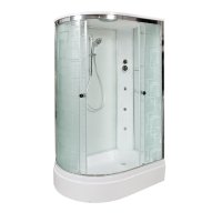 Душевая кабина Deto ЕМ2712 R с гидромассажем