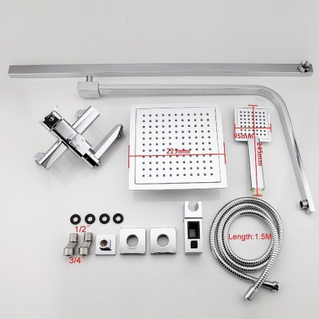 Душевая система Frap F2420 Хром 