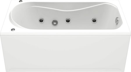 Акриловая ванна Bas Верона 150x70 см с гидромассажем 