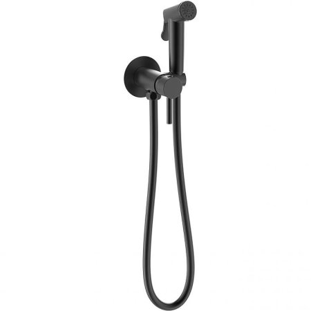 Гигиенический душ со смесителем Bravat D9151BW-ENG Черный 