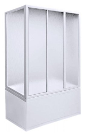 Шторка на ванну Bas Ахин, Ямайка, Индика (боковая, стекло) 