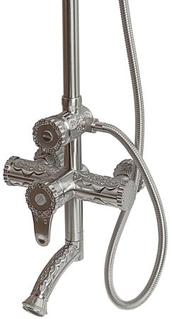 Душевая система Milacio Villena MC.103.SL Серебро 