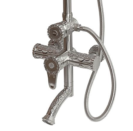 Душевая система Milacio Villena MC.103.SL Серебро 