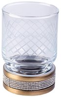 Стакан для зубных щеток Boheme Royal Cristal 10931-BR Бронза