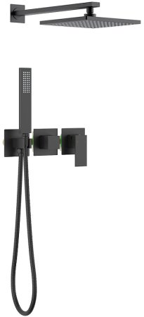 Душевая система Timo Selene SX-2169/03SM Черная матовая 
