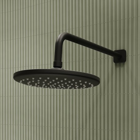 Душевая система Iddis Ray RAYBL03i68 Черная матовая 