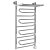 Полотенцесушитель электрический Ника Curve ЛZ/ВП 100х50 правый тэн 
