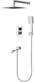 Душевая система Gappo G7107-40 с термостатом Хром 