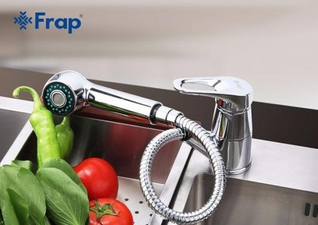 Смеситель для кухни Frap H13 F6013 Хром 