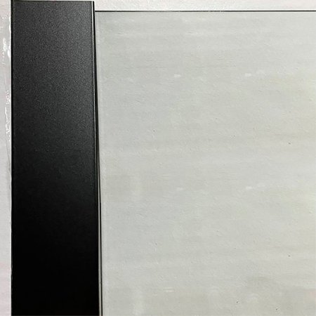 Душевая перегородка Paini 80 Walk-In 80C профиль Черный матовый стекло прозрачное 