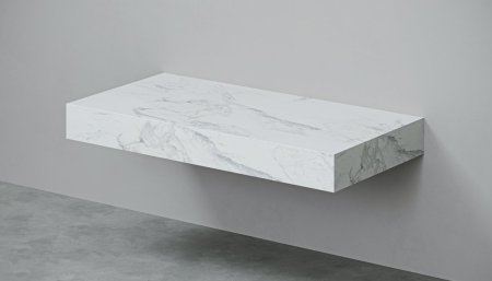 Столешница VELVEX Unit 100 белый мрамор 