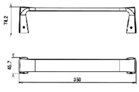 Полотенцедержатель Paini Lady 89CR001 Хром 