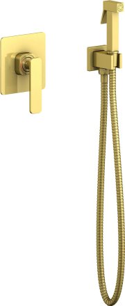 Гигиенический душ Timo Torne 4389/17SM со смесителем, золото матовое 